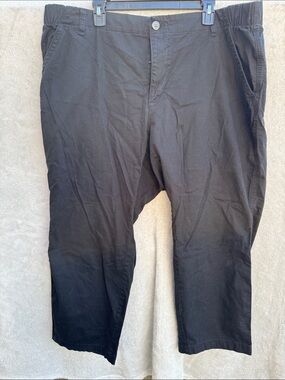 Women’s Old Navy High Rise OG Chino Black Casual Pants size 2X
